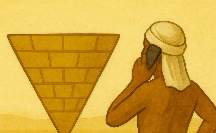 Ancient support tickets from the pyramid help desk