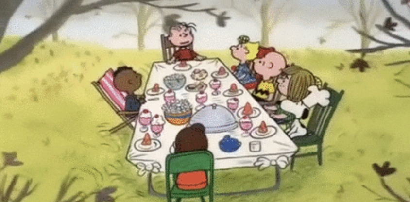 Your annual Thanksgiving support log